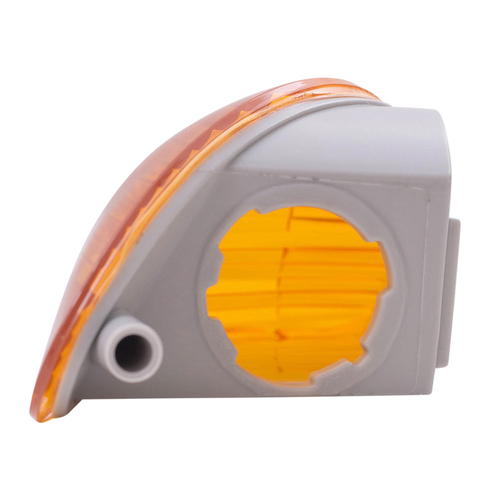 Brock Replacement Passenger Side Marker Light Unit Compatible with 02-20 Various Models