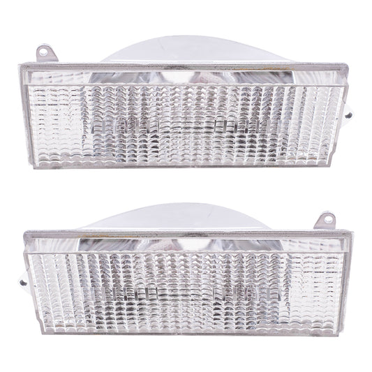 Park/Signal/Side Marker for 1984-1996 Cherokee for 1986-1992 Comanche 1984-1985 Wagoneer 56000099 Set CH2530101
