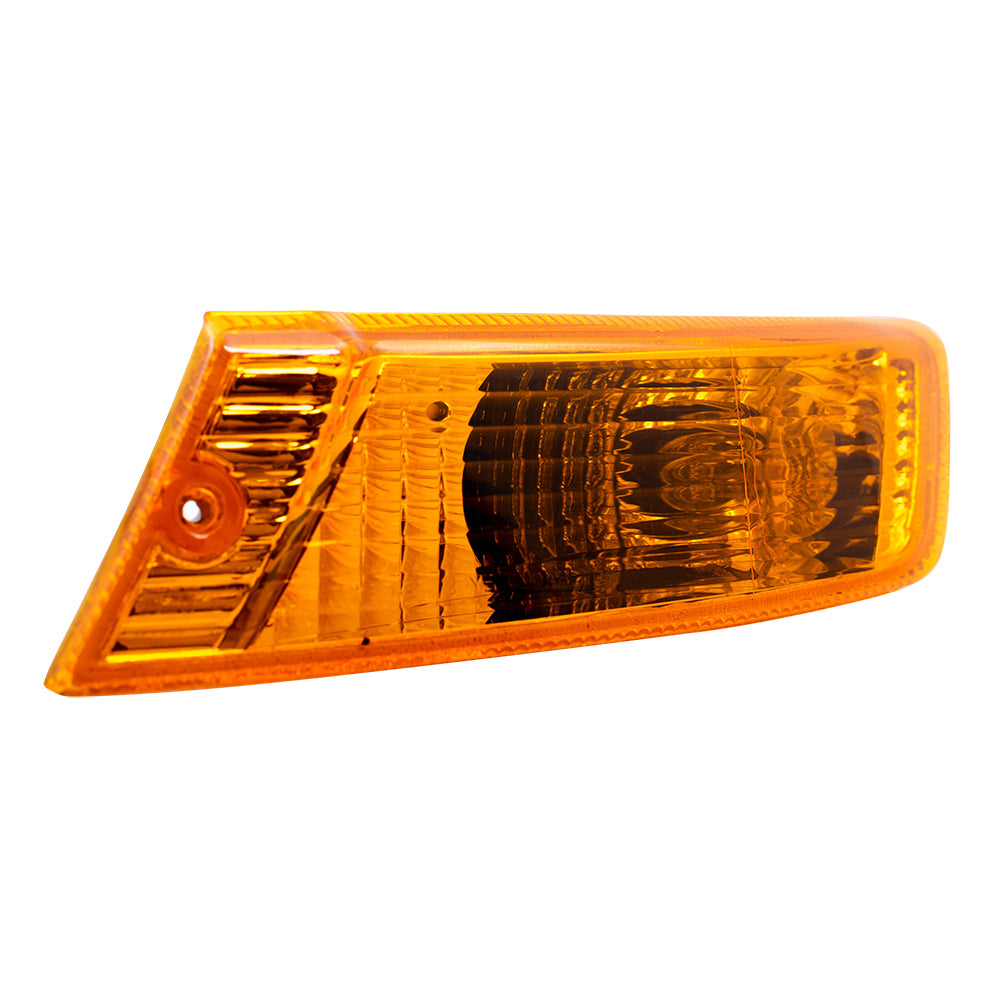 Brock Replacement Driver Park Signal Front Marker Light Compatible with 2005-2007 Liberty 55156767AE