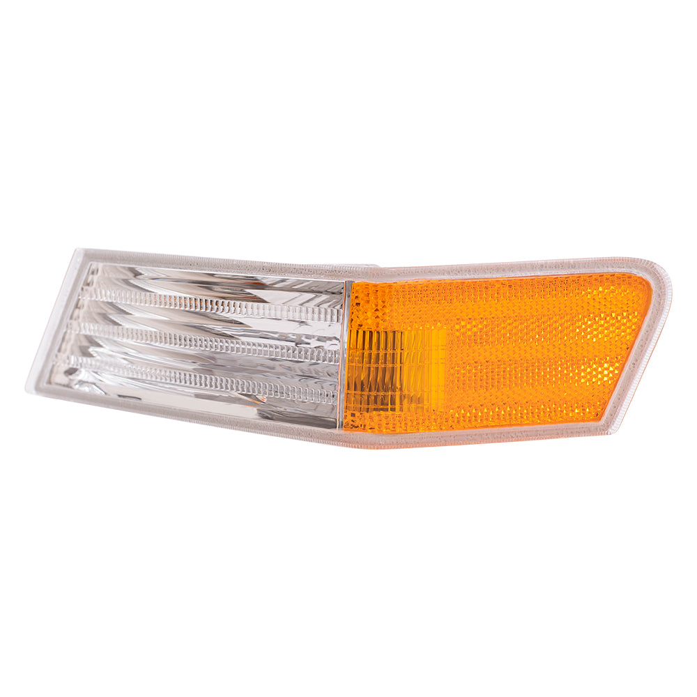 Brock Replacement Driver Park Signal Corner Marker Light Compatible with 2007-2016 Patriot 68004181AB