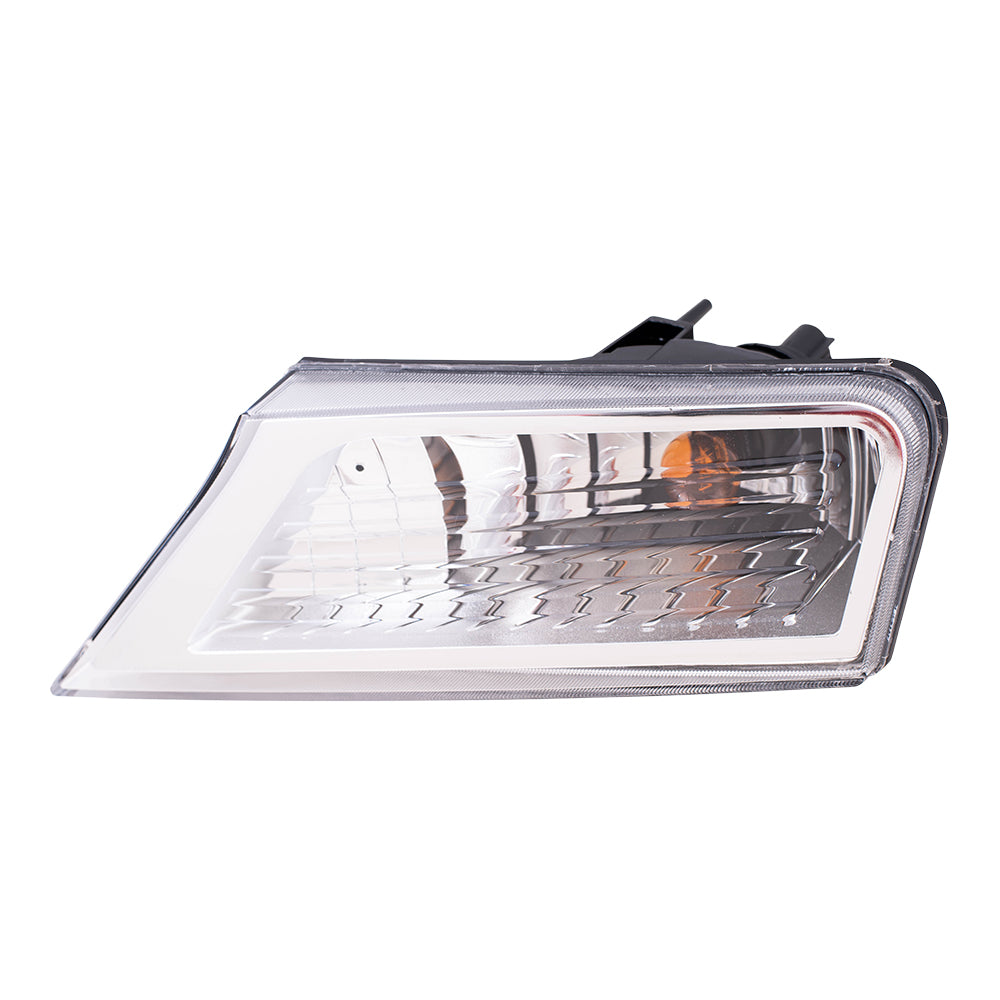 Brock Replacement Driver Park Signal Corner Marker Light Compatible with 2009-2012 Liberty 57010125AA