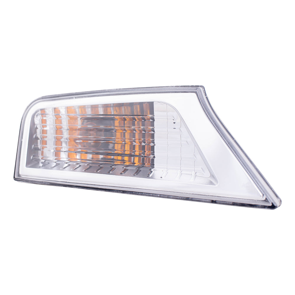 Brock Replacement Passenger Park Signal Corner Marker Light Compatible with 2009-2012 Liberty 57010124AA