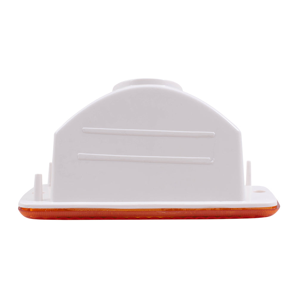 Brock Replacement Park Signal Front Marker Light Compatible with 1997-2000 Wrangler 55055020AE