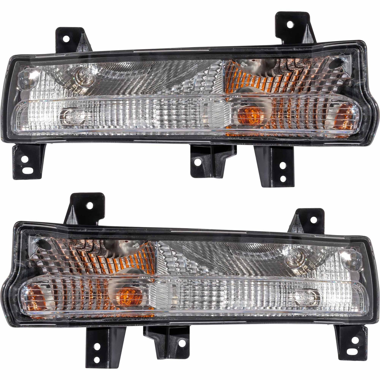 Park/Signal/Side Marker for 2017-2021 Compass Bumper Mounted 55112721AB Set CH2520147