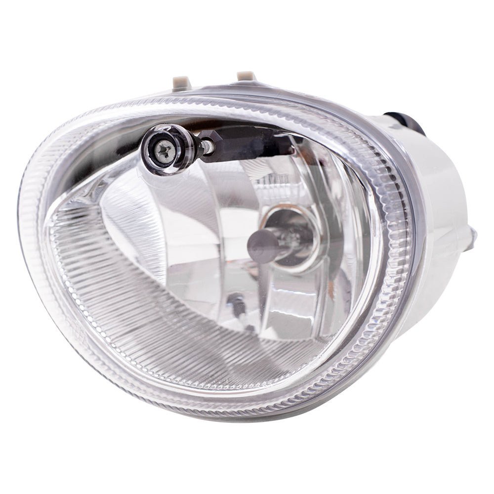 Brock Replacement Fog Light Lamp Compatible with 99-04 Caravan Grand Caravan 98-99 Town & Country 4805046AC