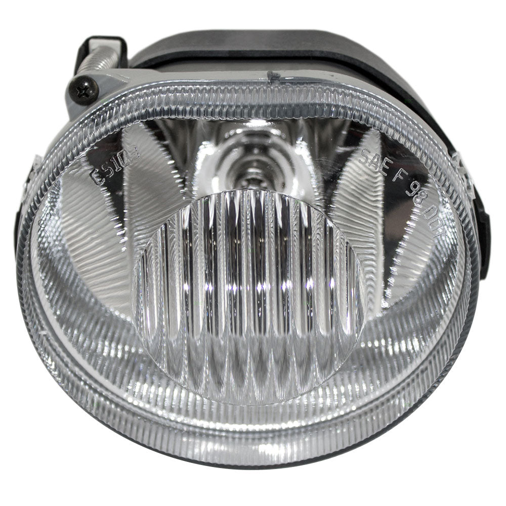 Brock Replacement Driver Fog Light Assembly Compatible with 2002-2004 Liberty 5083895AA 5083895AC