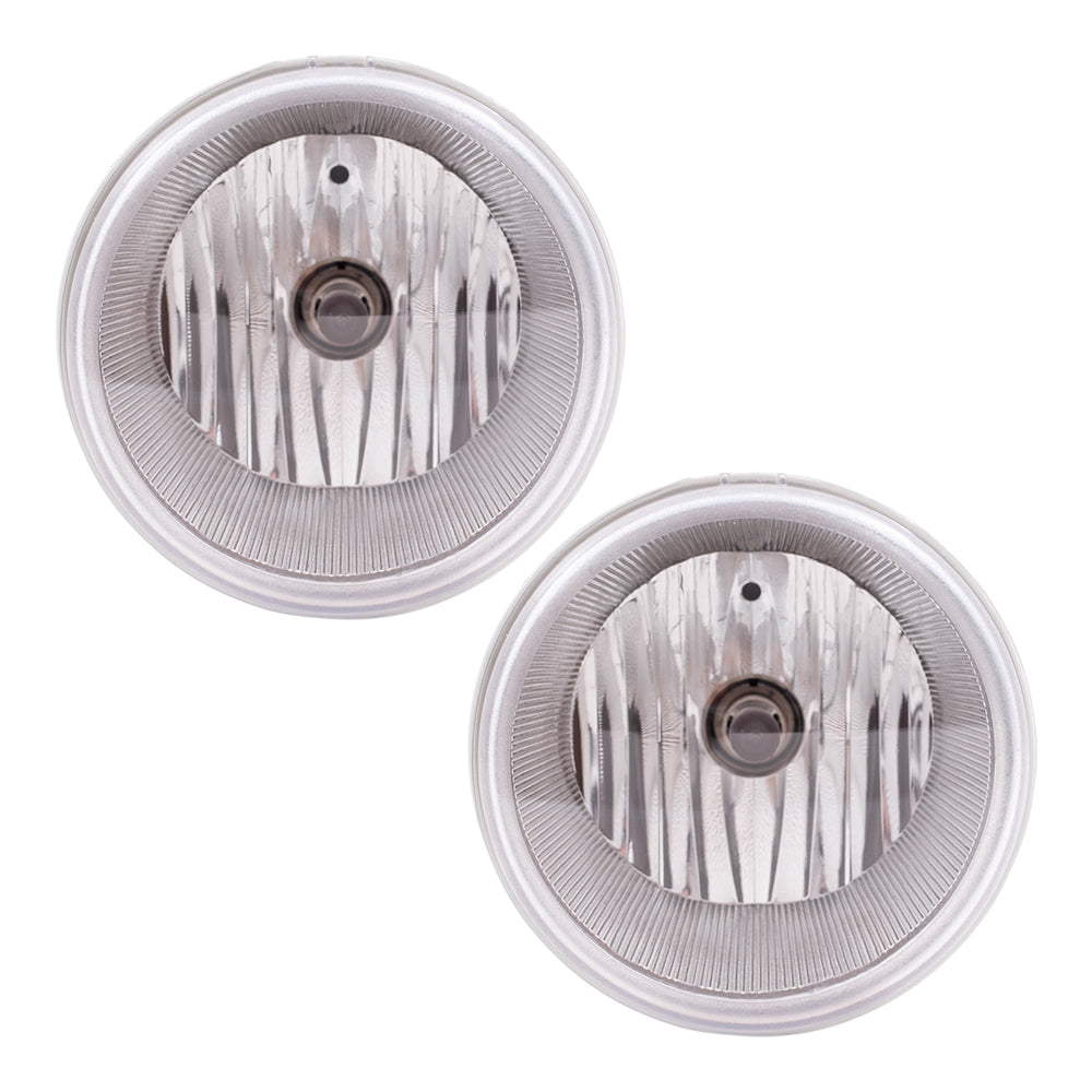 Brock Replacement Fog Lights Compatible with 2005-2009 300 2008-2009 Caliber SRT-4 4805858AB