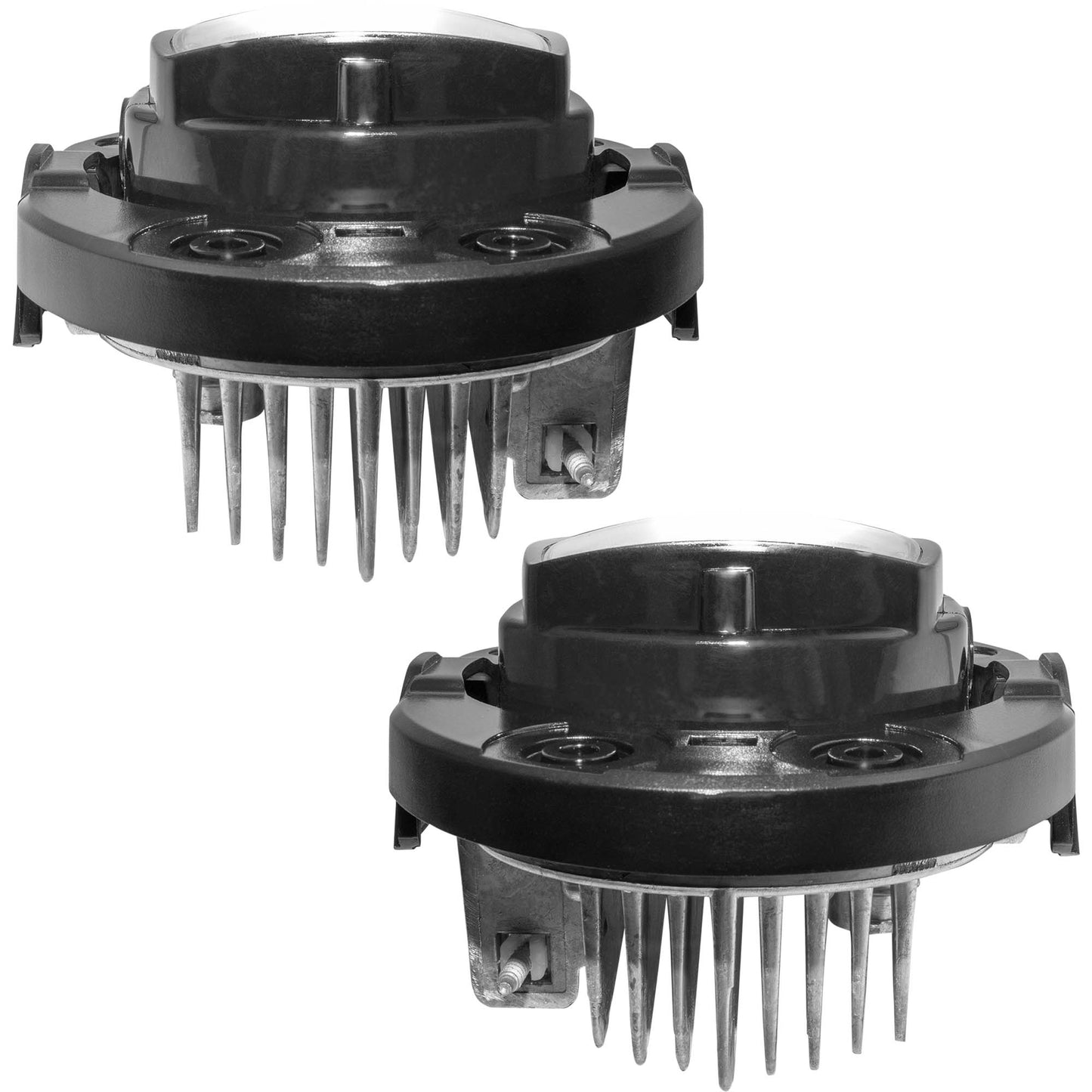 Brock 2225-0080B-2 Driver Side Left Passenger Side Right LED Fog Light Assembly Set Compatible with 2019-2022 Jeep Cherokee Built From 4-24-2019