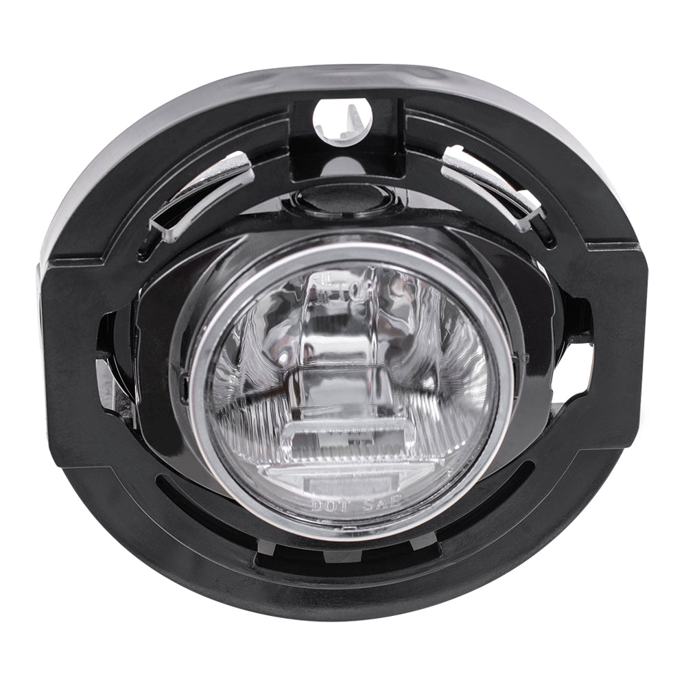 Brock Replacement LED Fog Light Projector Type Compatible with 15-19 300 17-20 Pacifica 14-20 Grand Cherokee 15-19 Charger