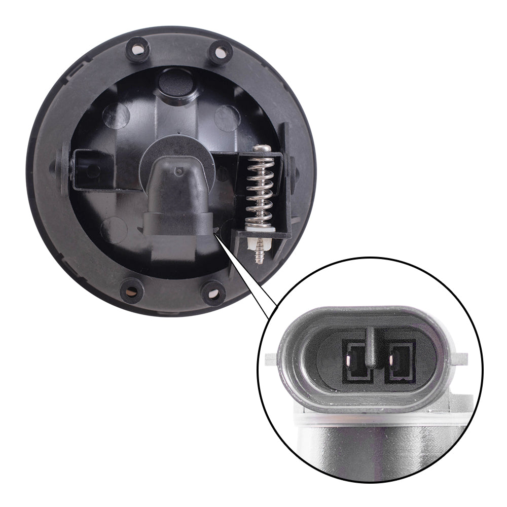 Fog Light for 2001-2010 Columbia Amber Lens L=R A0675742001