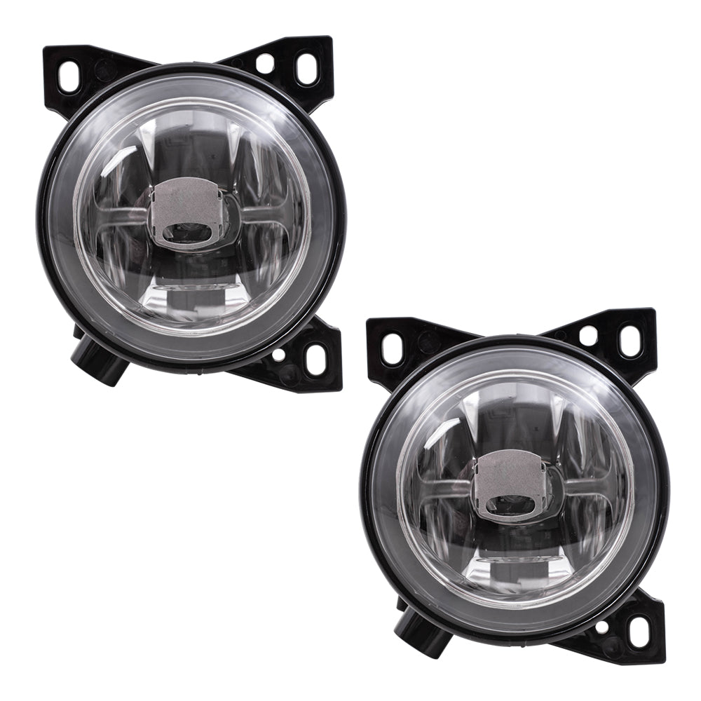 Brock Replacement Fog Lights Set Compatible with 2013-2020 PB 579 2008-2019 T660 2011-2016 PB 587 Replaces P54-1062-100
