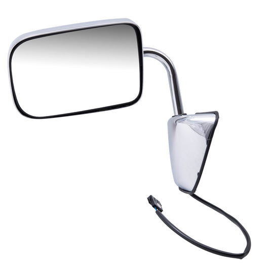 Power Mirror for 1988-1989 D100 6X9 Manual Fold for 1988-1993 D150 for 1988-1993 D250 55154669 Left CH1320273
