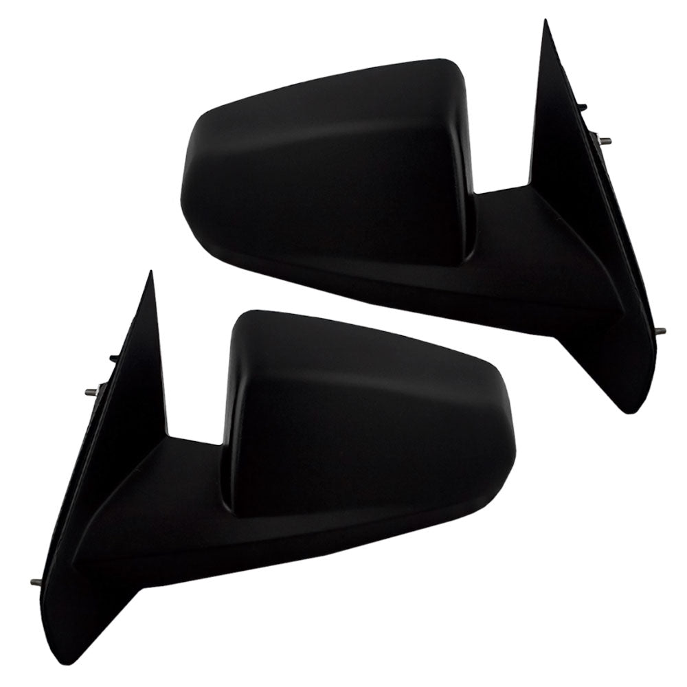 Replacement Set Driver and Passenger Power Side View Mirrors Textured Compatible with 2008-2014 Avenger 5008989AB 5008988AB