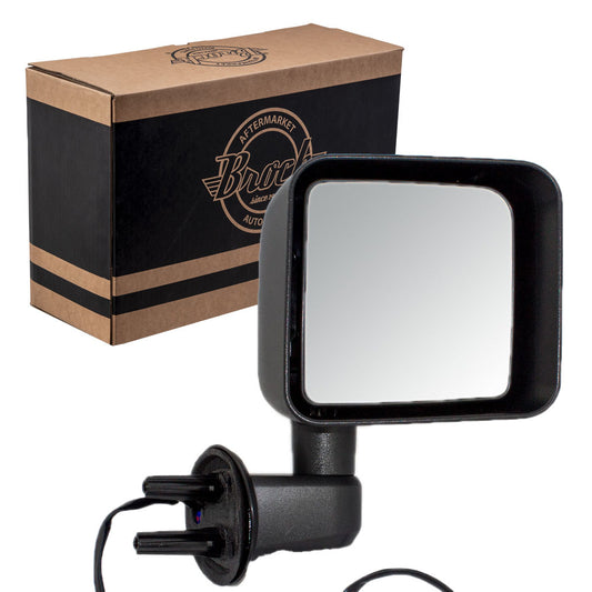 Power Mirror for 2011-2013 Wrangler Heated Manual Fold 5182174AB Right CH1321319