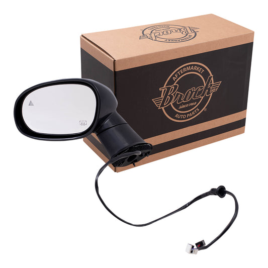 Power Mirror for 2015-2019 Challenger Blind Spot Detection Heated Non-Fold 5LD67DX8AD Left CH1320483