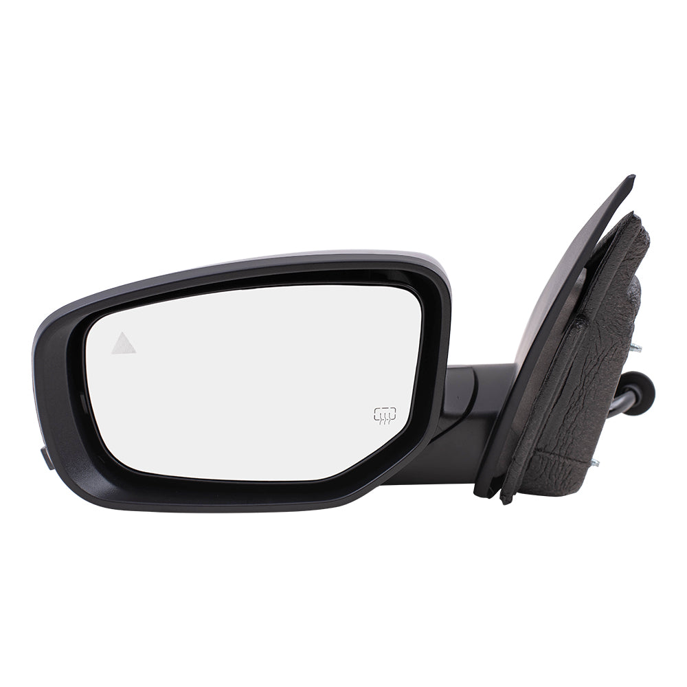 Power Mirror for 2016 Dart Blind Spot Detection Turn Signal Indicator Puddle Lamp Heated 6AC771X8AA Left CH1320470