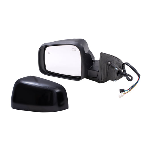 Power Mirror for 2012-2022 Durango Blind Spot Detection Turn Signal Indicator Memory Heated Manual Fold 5SH47KXJAB Left