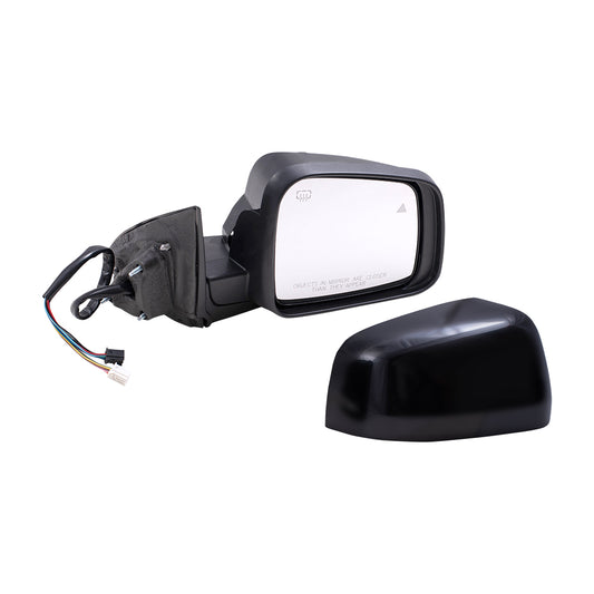Power Mirror for 2012-2022 Durango Blind Spot Detection Turn Signal Indicator Memory Heated Manual Fold 5SH46KXJAB Right CH1321419