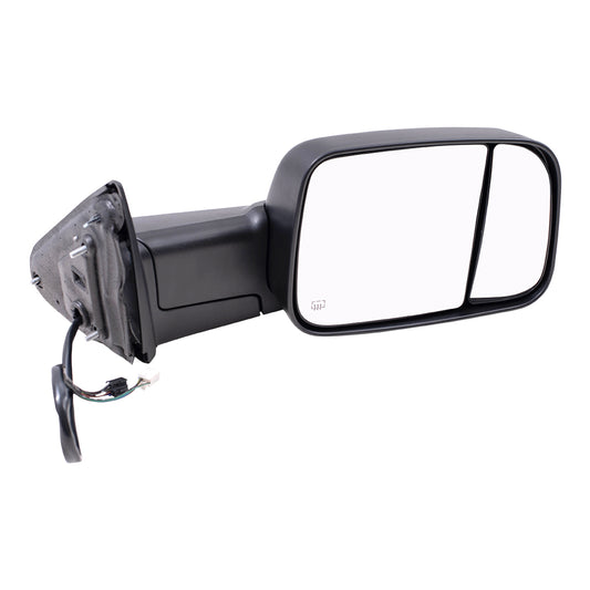 Power Towing Mirror for 2014-2018 ProMaster 1500 Built To 2/28/23 Flip-Up Turn Signal Indicator Puddle Lamp Heated Manual Fold for 2014-2018 ProMaster 2500 for 2019-2024 1500 Classic 68412786AC Right