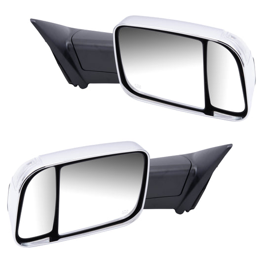 Power Towing Mirror for 2019-2024 1500 Classic Built To 2/28/24 Flip-Up Temperature Sensor Turn Signal Indicator Puddle Lamp Memory Heated Manual Fold for 2013-2018 1500 for 2013-2018 2500 68412813AC