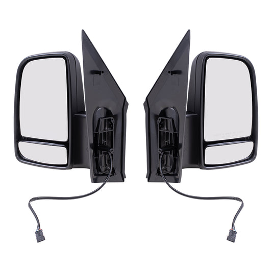 Power Mirror for 2006-2018 Sprinter 2500 Turn Signal Indicator Heated Manual Fold for 2006-2018 Sprinter 3500 0008105919 Set MB1320114