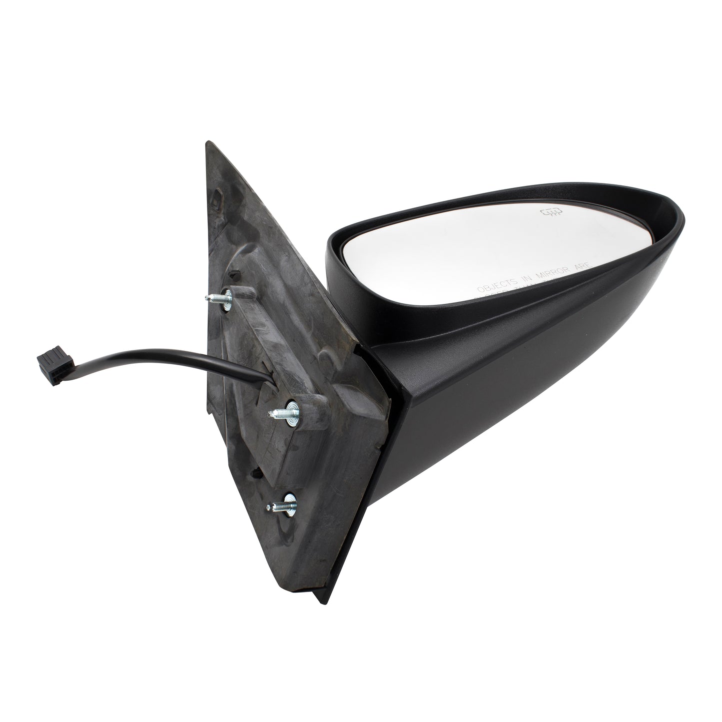 2007-2012 Dodge Caliber Power Mirror Textured Black Non-Folding With Heat RH