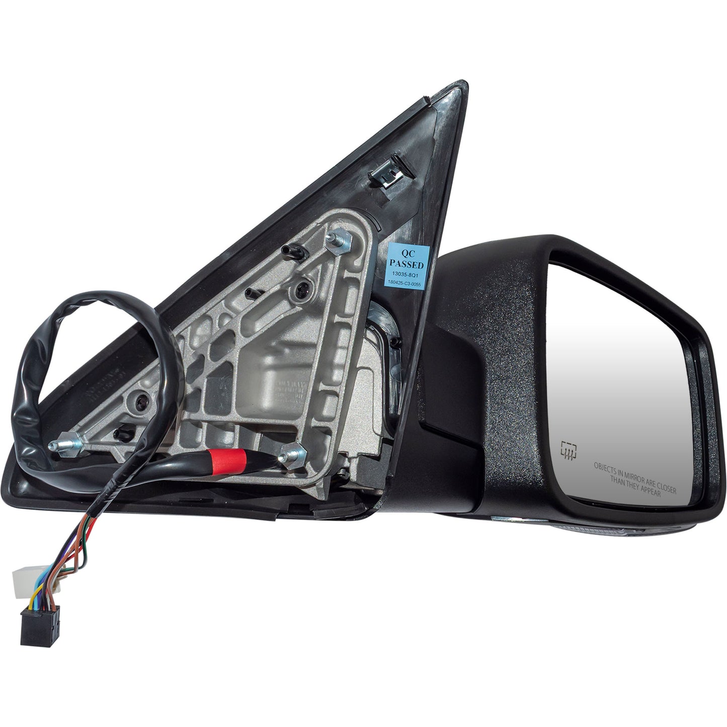 Power Mirror for 2013 1500 Turn Signal Indicator Heated Manual Fold for 2013 2500 68096196AF Right CH1321355