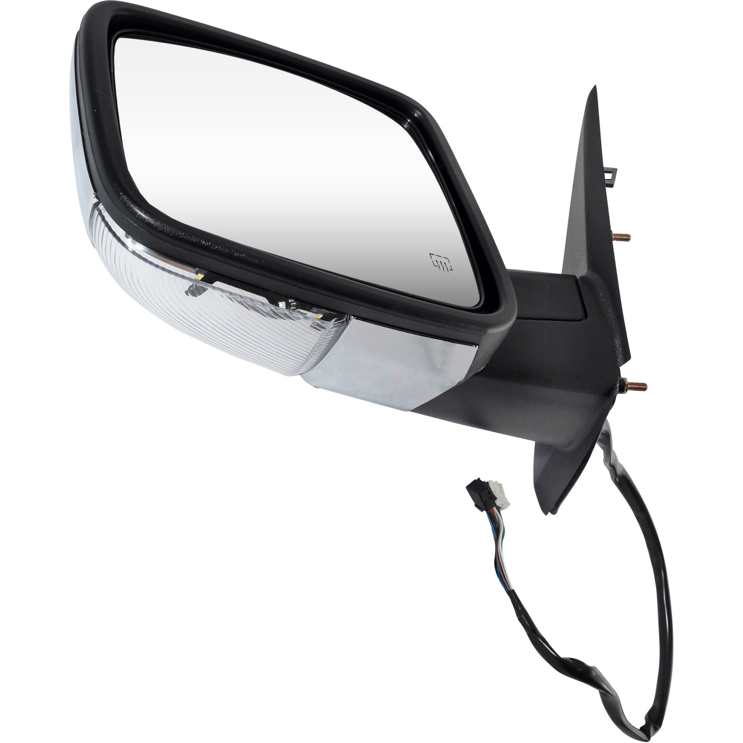 Power Mirror for 2009 Ram 1500 Turn Signal Indicator Heated 55079043AC Left CH1320292