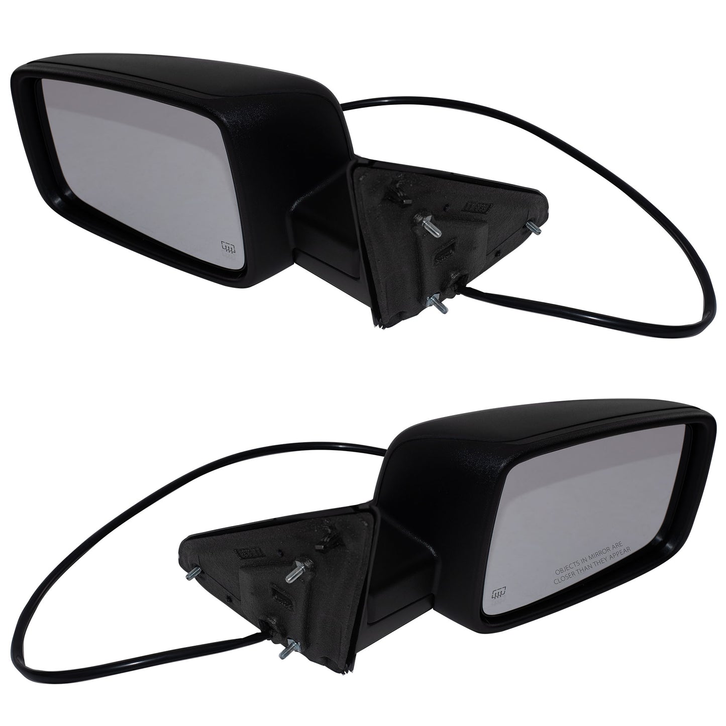 Power Mirror for 2019-2022 2500 w/o Towing Package w/ Temperature Sensor for 2019-2022 3500 68386747AB Set CH1320458