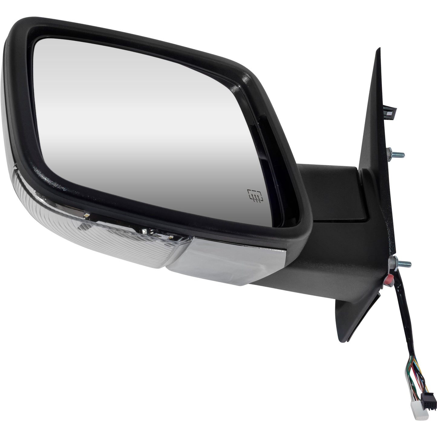 Power Mirror for 2013 1500 Turn Signal Indicator Heated Manual Fold for 2013 2500 68096199AF Left CH1320356