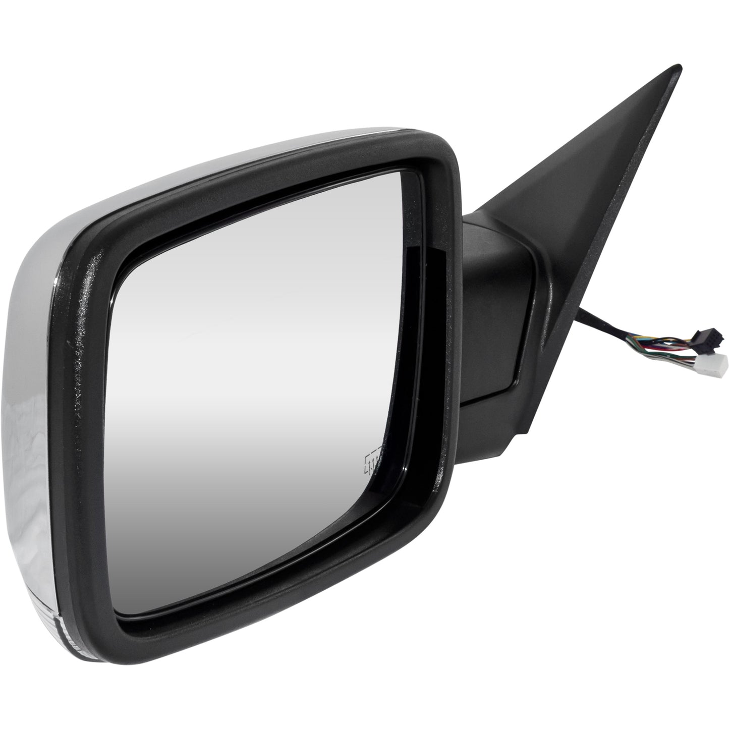 Power Mirror for 2013 1500 Turn Signal Indicator Heated Manual Fold for 2013 2500 68096199AF Left CH1320356