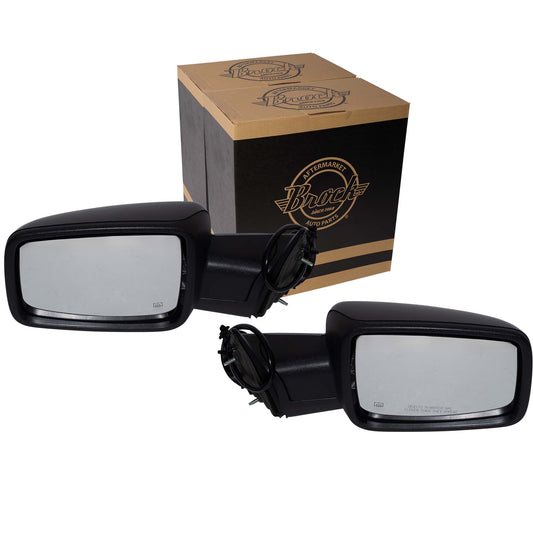 Power Mirror for 2019-2020 1500 Classic w/o Towing Package w/ Temperature Sensor for 2013-2018 1500 for 2018 2500 1UK691X8AH Set CH1320357