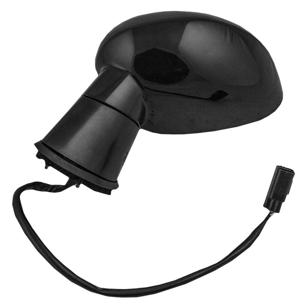 Replacement Driver Power Side View Mirror Heated Ready-to-Paint Compatible with 2008-2014 Challenger 1GE19AXRAE