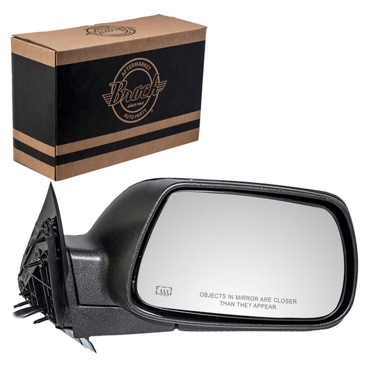 Power Mirror for 2005-2010 Grand Cherokee Heated Manual Fold 55156452AF Right CH1321246