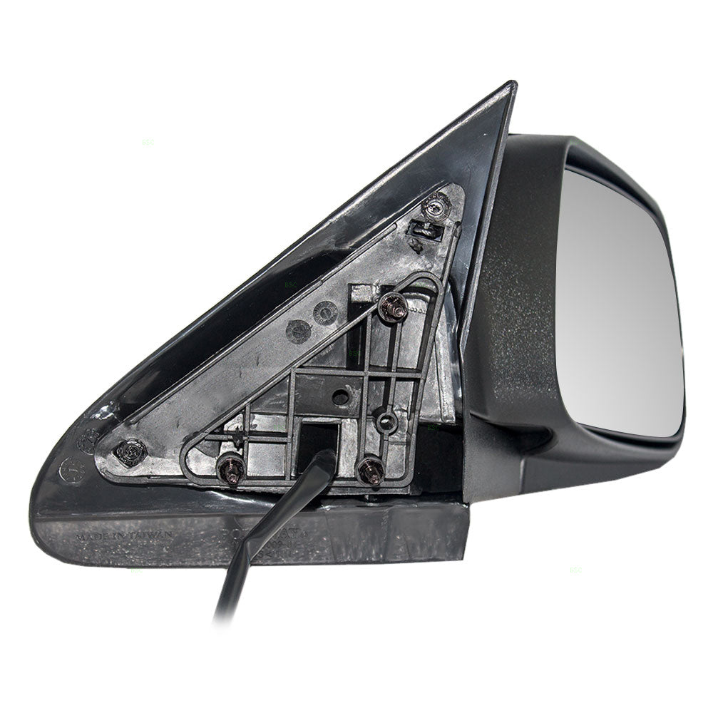 Replacement Passenger Power Side View Mirror Heated Compatible with 2005-2010 Grand Cherokee 55156452AD