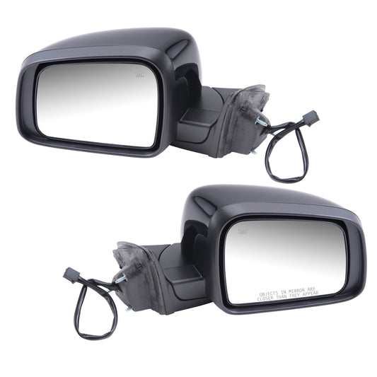 Power Mirror for 2011-2021 Grand Cherokee Heated Manual Fold for 2022 Grand Cherokee WK 5SG19TZZAF Set CH1320330