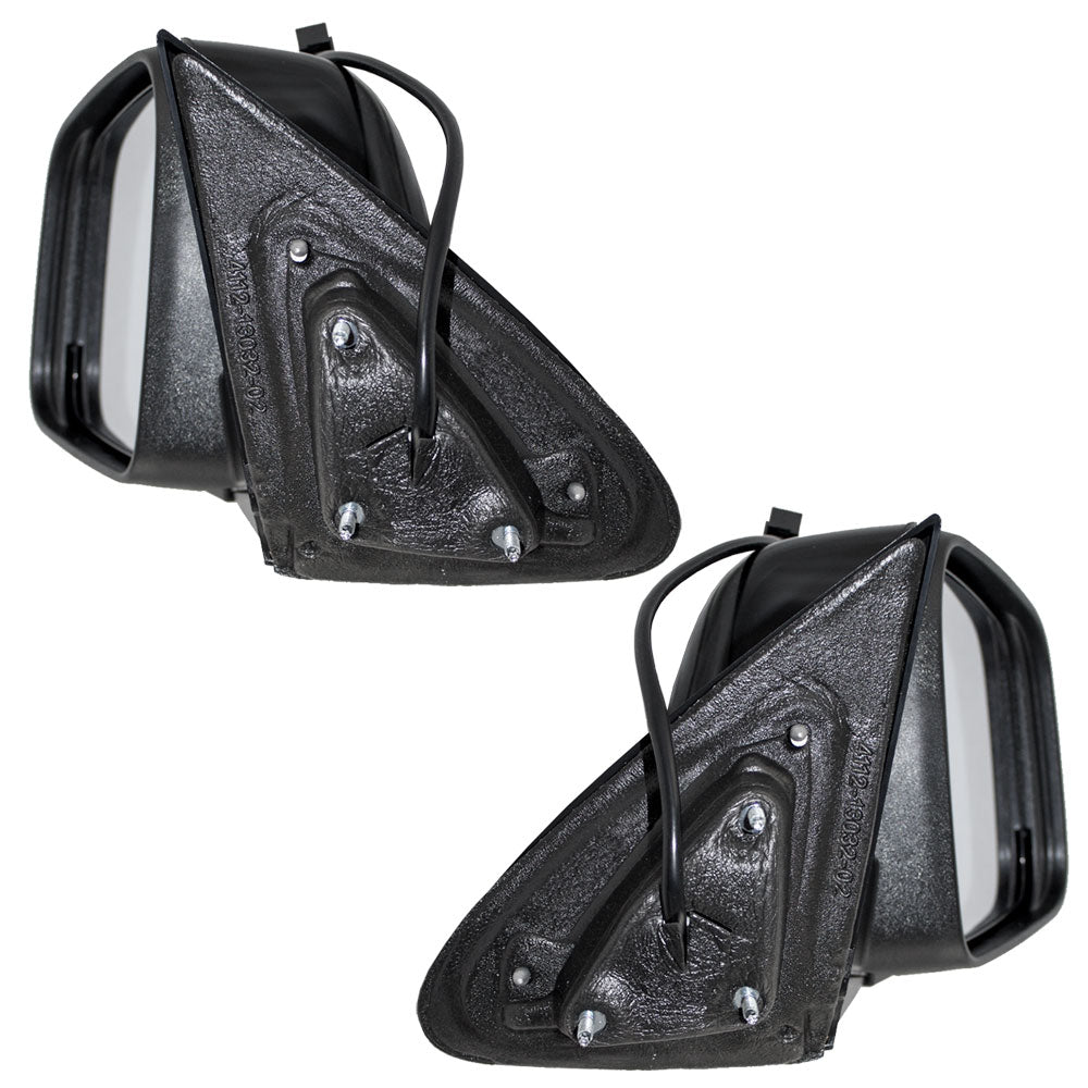 Power Mirror for 2011-2018 Durango Heated Manual Fold 5SH43TZZAF Set CH1320348