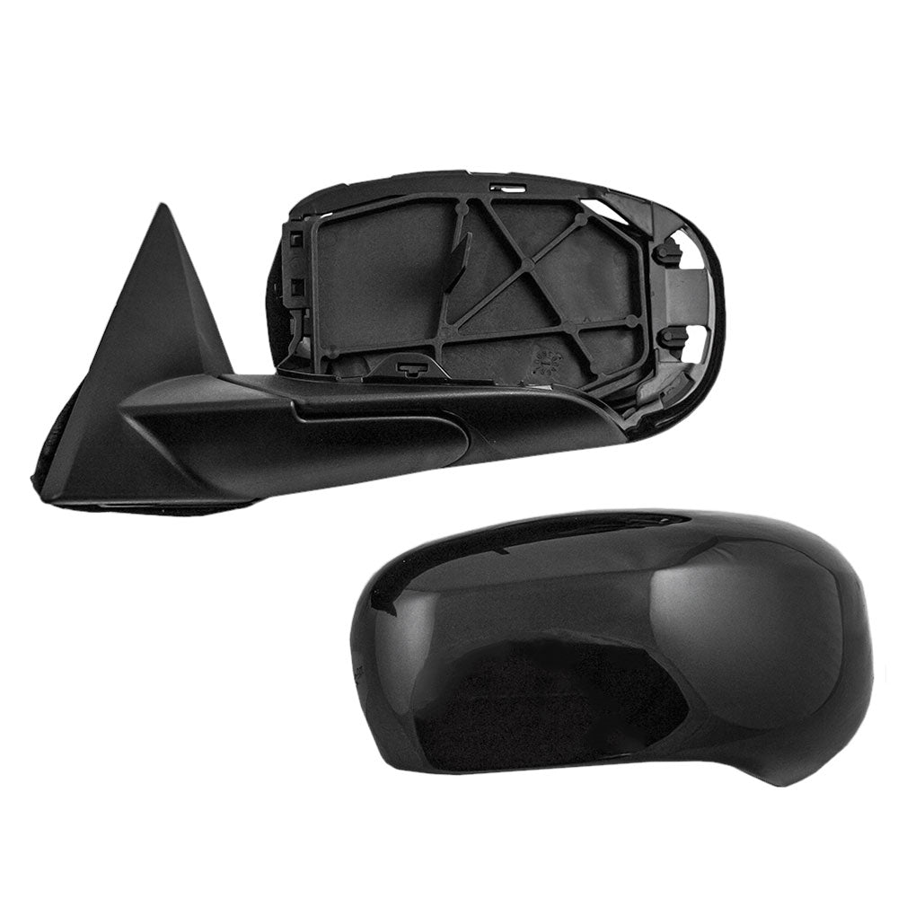 Replacement Driver Power Side View Mirror Heated with Cap Compatible with 2005-2010 300 2005-2008 Magnum XB811XRAK