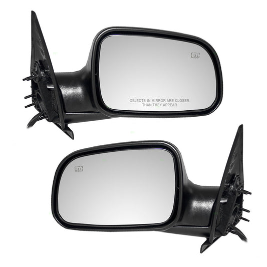 Power Mirror for 1999-2004 Grand Cherokee 8" Pigtail Heated Manual Fold 55155233AD Set CH1320169