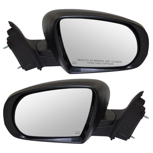 Power Mirror for 2014-2019 Cherokee Heated Manual Fold 68164061AD Set CH1320373