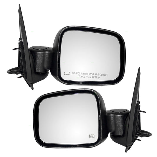 Power Mirror for 2002-2007 Liberty Heated Manual Fold 55155843AI Set CH1320232