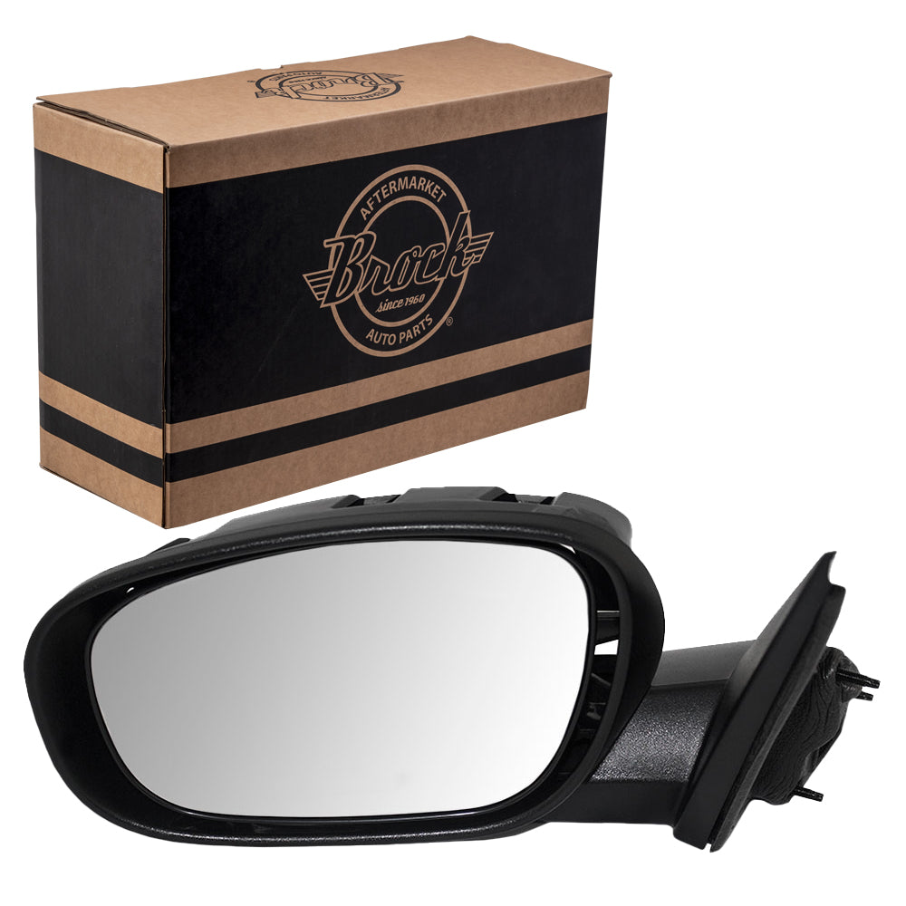 Replacement Drivers Power Side View Mirror Heated w/ Ready-to-Paint Cap Compatible with 300 Magnum 1CJ991XRAC