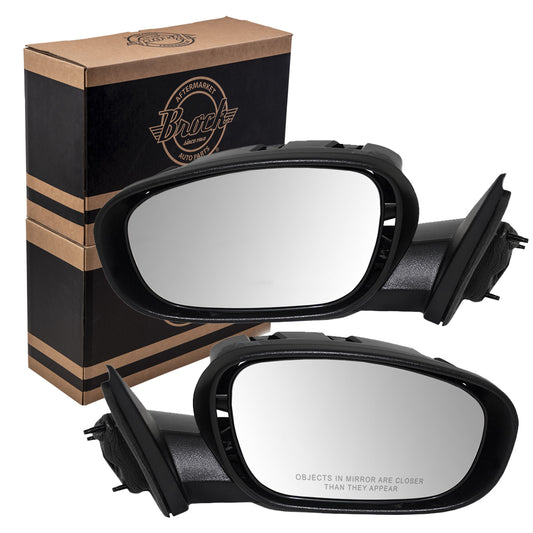 Power Mirror for 2006-2008 Magnum Heated Manual Fold for 2005-2010 300 1CJ991XRAC Set CH1320284