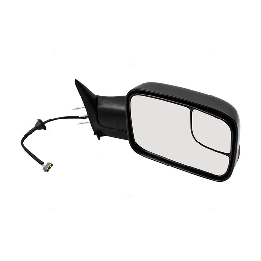 Power Mirror for 1994-1997 Ram 1500 7X10 Flip-Up Mounting Bracket Performance Upgrade Manual Fold for 1994-1997 Ram 2500 Right