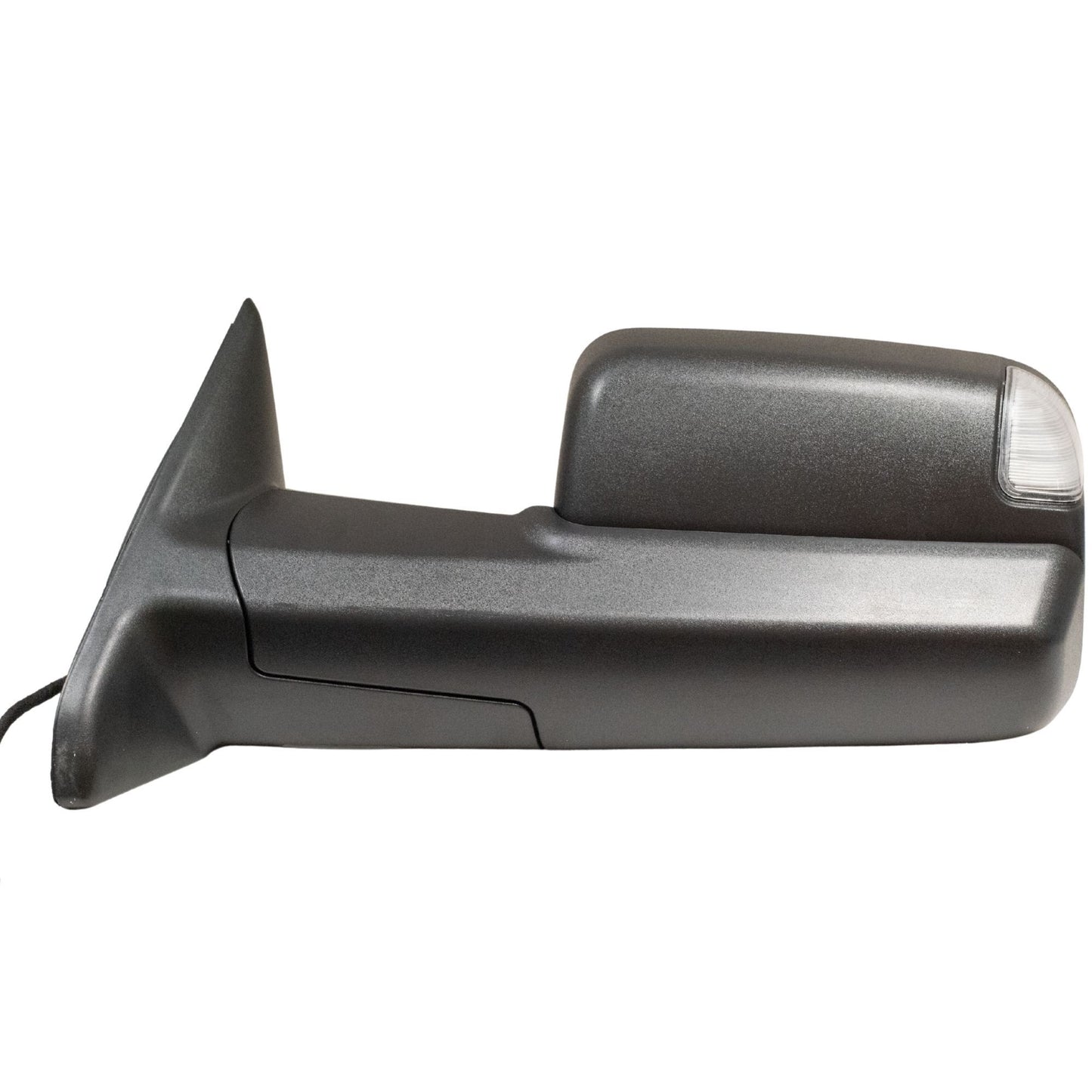 Power Towing Mirror for 2009-2010 Ram 1500 Flip-Up Turn Signal Indicator Puddle Lamp Heated Manual Fold for 2010 Ram 2500 for 2011-2012 1500 for 2011-2012 2500 55372071AK Left CH1320315