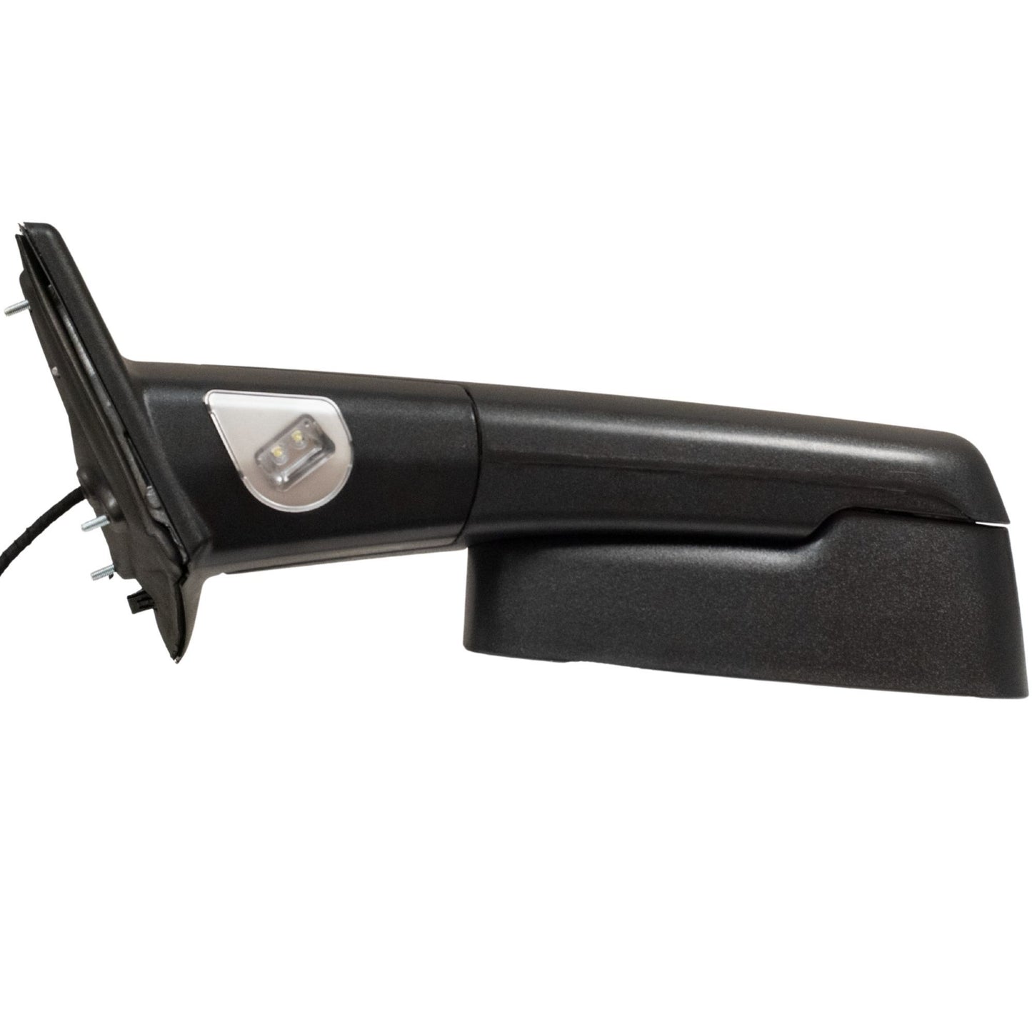 Power Towing Mirror for 2009-2010 Ram 1500 Flip-Up Turn Signal Indicator Puddle Lamp Heated Manual Fold for 2010 Ram 2500 for 2011-2012 1500 for 2011-2012 2500 55372071AK Left CH1320315