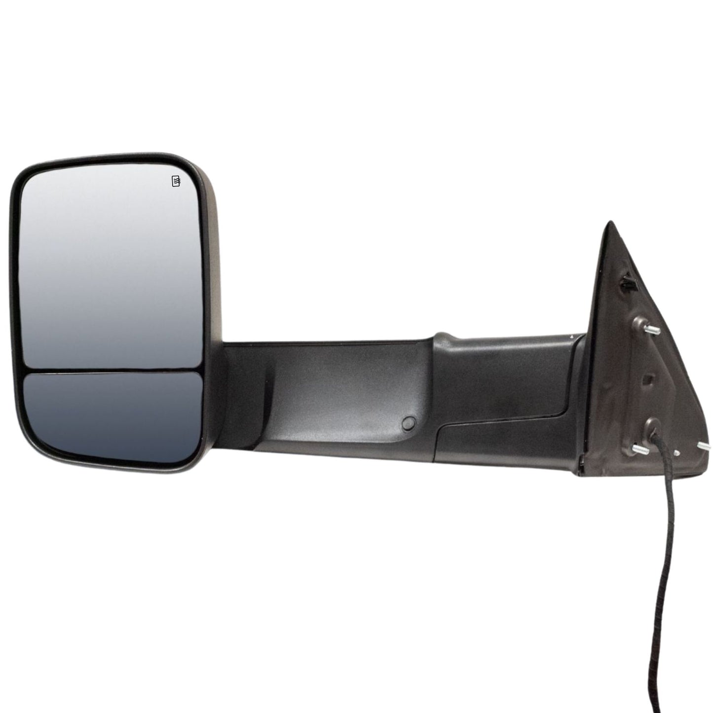 Power Towing Mirror for 2009-2010 Ram 1500 Flip-Up Turn Signal Indicator Puddle Lamp Heated Manual Fold for 2010 Ram 2500 for 2011-2012 1500 for 2011-2012 2500 55372071AK Left CH1320315