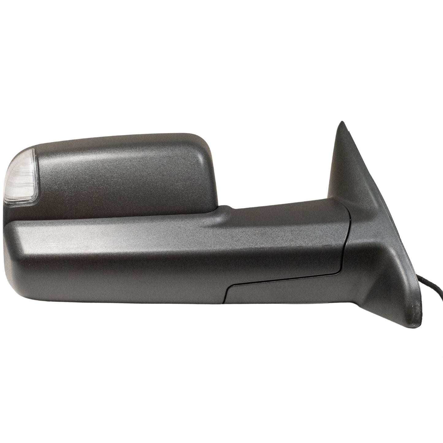 Power Towing Mirror for 2009-2010 Ram 1500 Flip-Up Turn Signal Indicator Puddle Lamp Heated Manual Fold for 2010 Ram 2500 for 2011-2012 1500 for 2011-2012 2500 55372070AK Right CH1321315