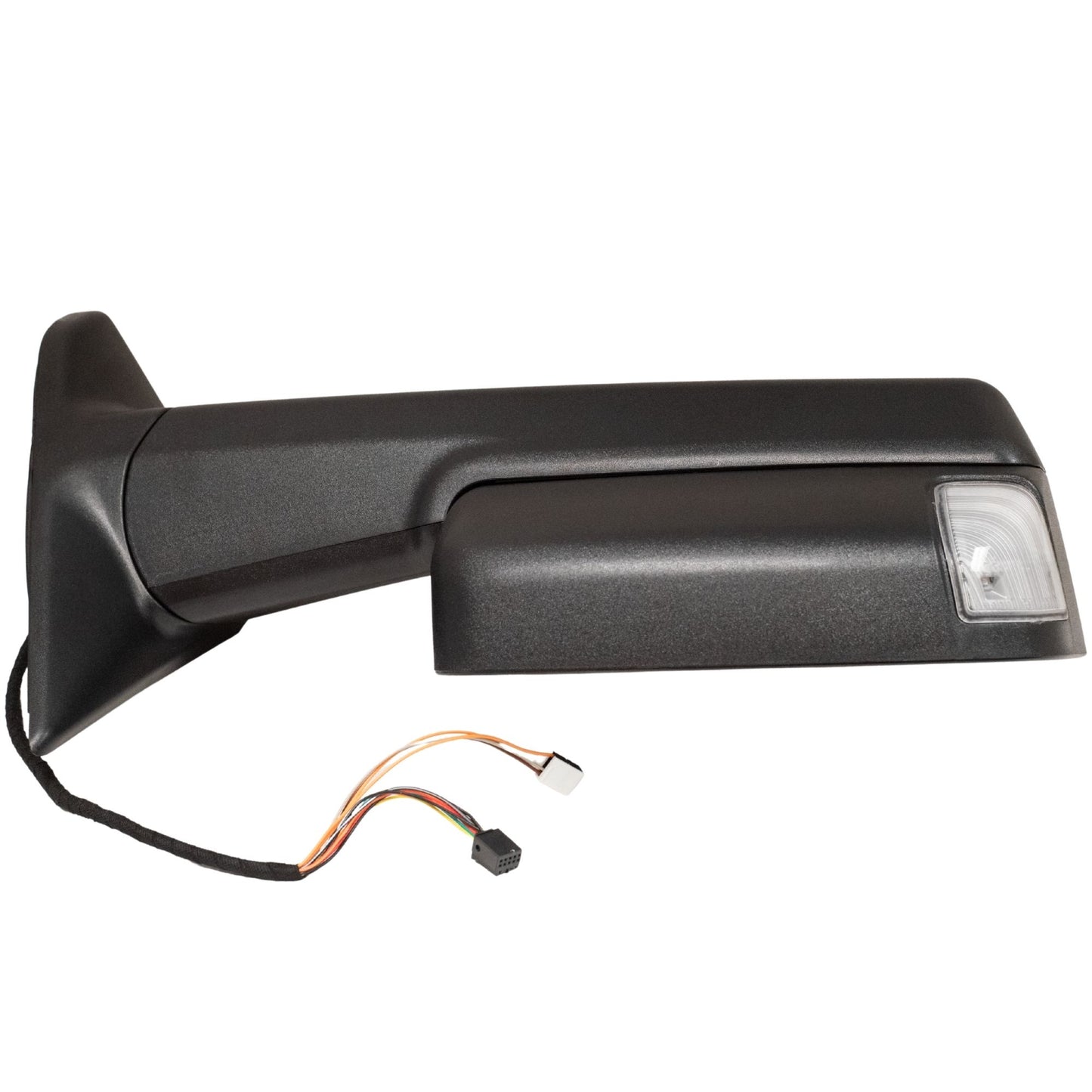 Power Towing Mirror for 2009-2010 Ram 1500 Flip-Up Turn Signal Indicator Puddle Lamp Heated Manual Fold for 2010 Ram 2500 for 2011-2012 1500 for 2011-2012 2500 55372070AK Right CH1321315