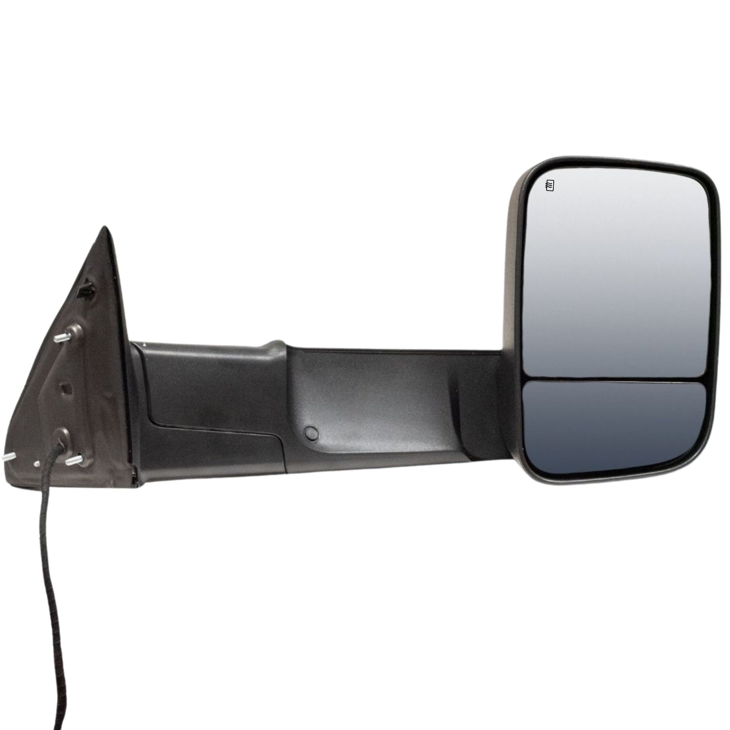 Power Towing Mirror for 2009-2010 Ram 1500 Flip-Up Turn Signal Indicator Puddle Lamp Heated Manual Fold for 2010 Ram 2500 for 2011-2012 1500 for 2011-2012 2500 55372070AK Right CH1321315